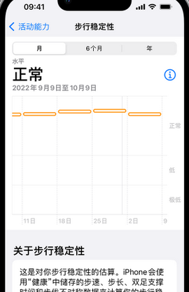 商丘iPhone手机维修如何在iPhone开启'步行稳定性通知'